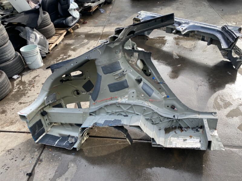 2012-2019 Tesla Model S Rear Driver Side Quarter Panel Body Frame Cut Out Left