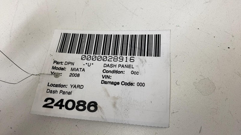 NE51-60401 ⭕ 2006-2015 Mazda MX-5 Miata Dashboard Panel Upper Dash Cover Black NE5160401