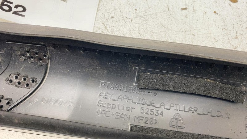 PT00015996 J 2022-2024 Rivian R1S R1T Front Driver Side Exterior A-pillar Trim Panel Left LH