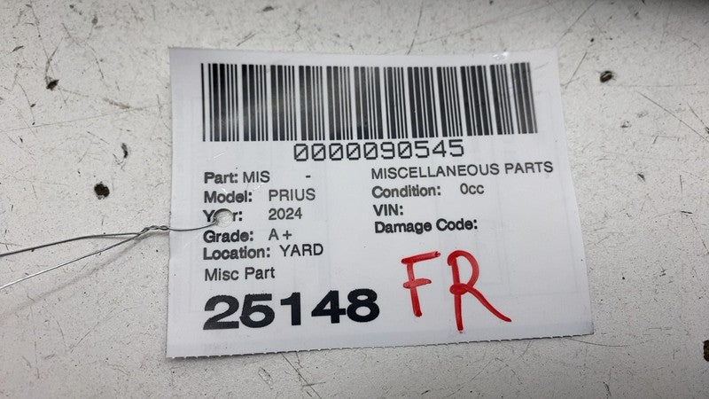 ⭕ 23-25 Toyota Prius Front Right Door Body Weatherstrip Rubber Seal 67