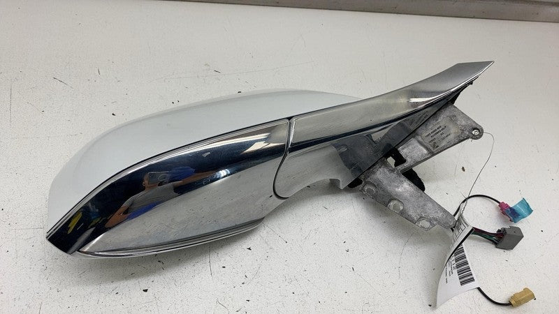 6005863-00-F 12-15 Tesla Model S Right Exterior Rear View Door Mirror White PPSW 6005863-00-F