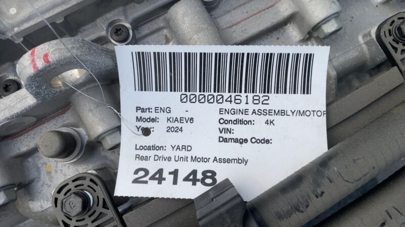 366011XFM0 2022 2023 2024 Kia EV6 Electric Engine Rear Drive Unit Motor Assembly RWD