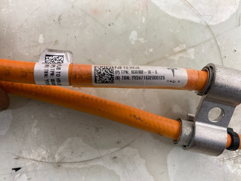 103058210G ⭕ 12-15 Model S High Voltage Junction Box to FJB Wire Harness Cable 1030582-10-G