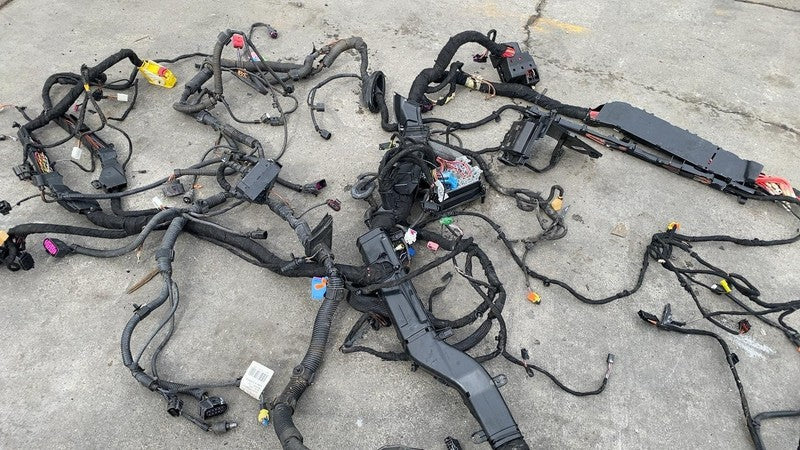 2011-2014 Porsche Cayenne S Main Body Cabin Wiring Harness Cable Wire Assembly