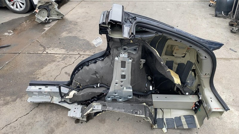 ⭕ 2016-2020 Tesla Model X Rear Passenger Side Quarter Panel Cutout Right RH Gray