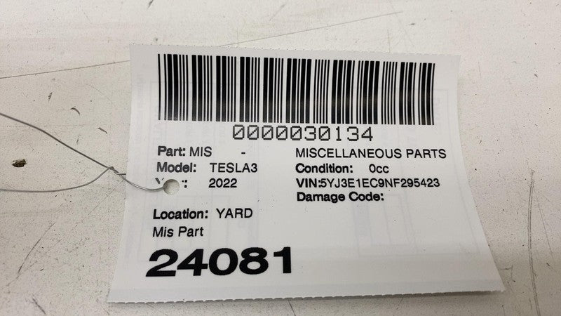 ⭕ 17-23 Model 3 Front Left & Right Upper A-Pillar Trim 1086237-50-J/10