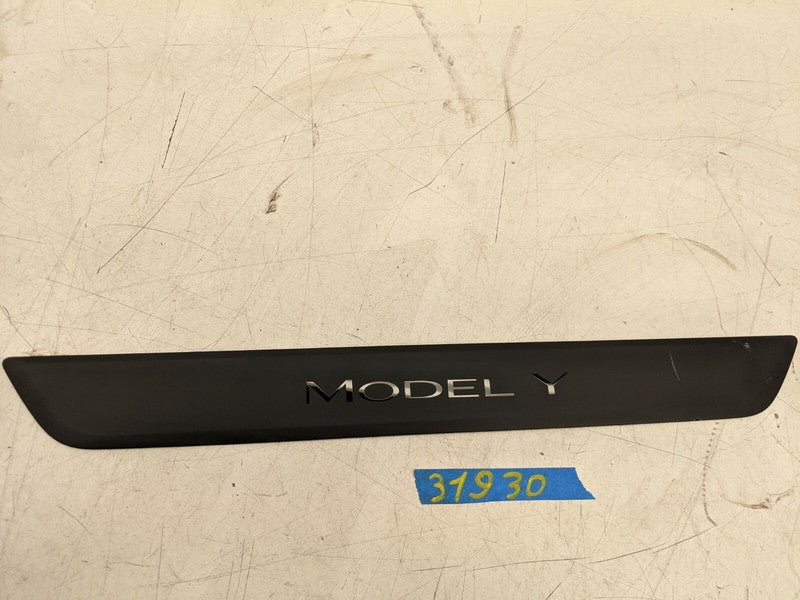 1494301 00 A ⭕ 20-23 Tesla Model Y Front Right Door Sill Scuff Plate Cover Trim 1494301-00-A