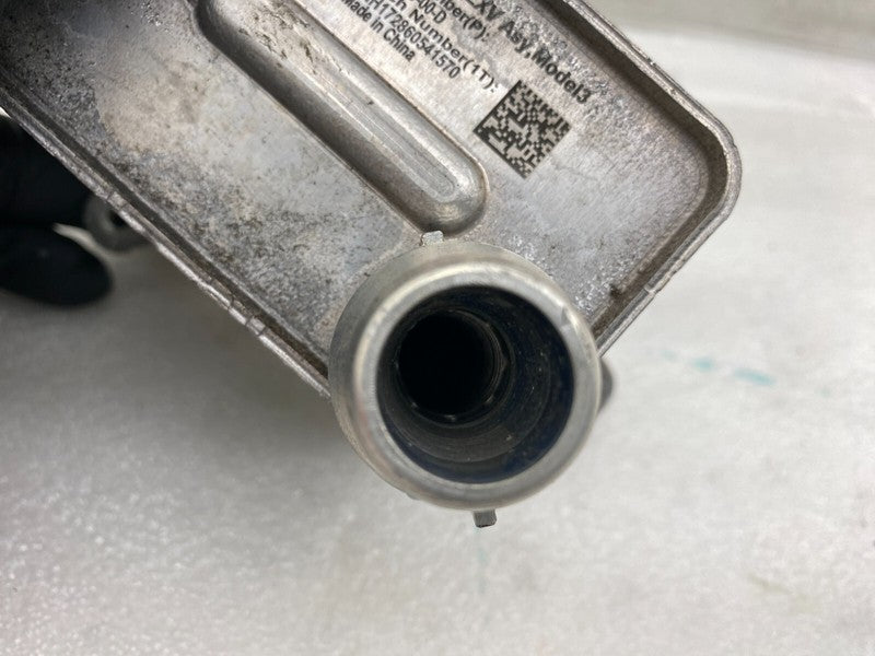 1088248 00 D ⭕ 2017-2022 Tesla Model 3 M3 Chiller EXV Oil Fluid Cooler Assembly 1088248-00-D