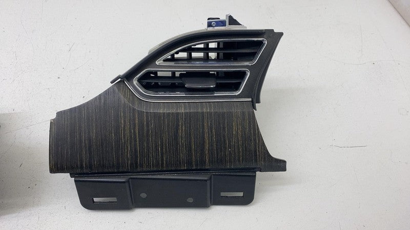 100783400C 2012-2015 Tesla Model S SET of Dash A/C Air Vent Dashboard Trim Cover Woodgrain