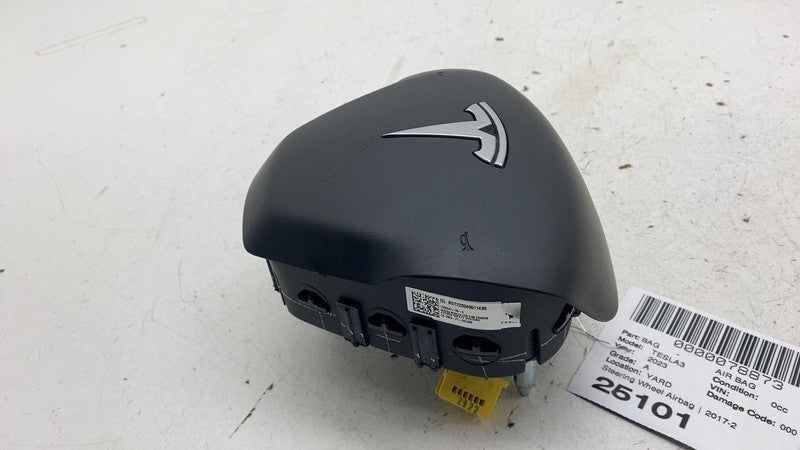 ⭕ 2017-2023 Tesla Model 3 Front Driver Steering Wheel Safety Airbag 15