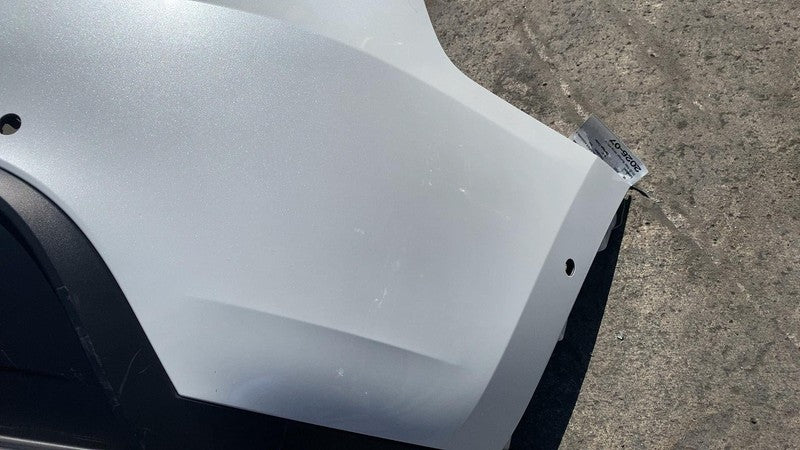 ⭕ 20-22 Tesla Model Y Rear Bumper Cover w/ Lower Valance White PPSW 14