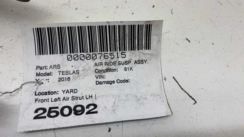 ⭕ 16-20 Model S Front Left Air Suspension Shock Strut Module LH AWD 10