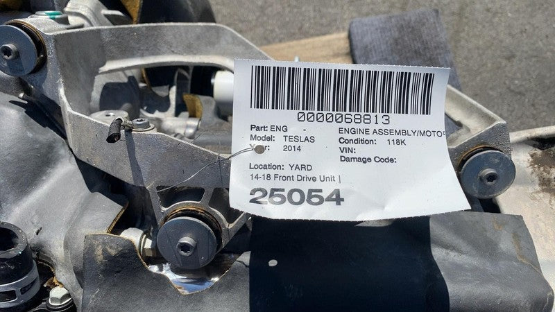 1035000 00 J ⭕14-18 Tesla Model S X Electric Engine Motor Front Small Drive Unit 1035000-00-J