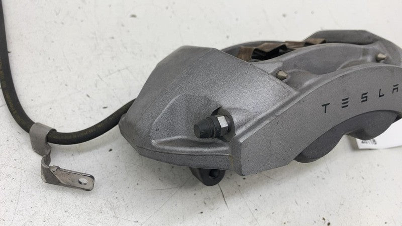 ⭕ 2017-2023 Tesla Model 3 Front Left Caliper w/ Brake Hose Line LH 104