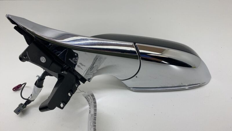 2012-2015 Tesla Model S Driver Exterior Rear View Door Mirror Left LH Black PBSB