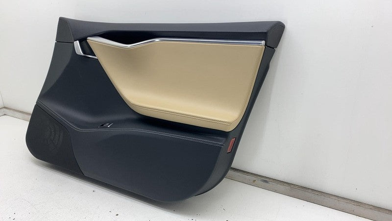 ⭕ 2012-2015 Tesla Model S Front Right Interior Door Panel Trim Card Cover RH OEM