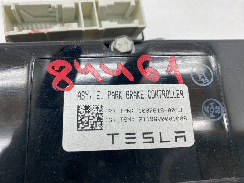 100761800J 16-20 Model S ECU Park Assist + Park Brake Control Module & Bracket 1007511-00-A
