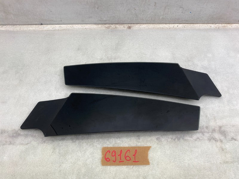 ⭕ 2012-2020 Tesla Model S PAIR Left & Right B-Pillar Molding Applique Glass Trim