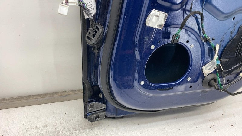 2012-2015 Tesla Model S Rear Passenger Side Door Shell Panel Right Blue RH PPSB