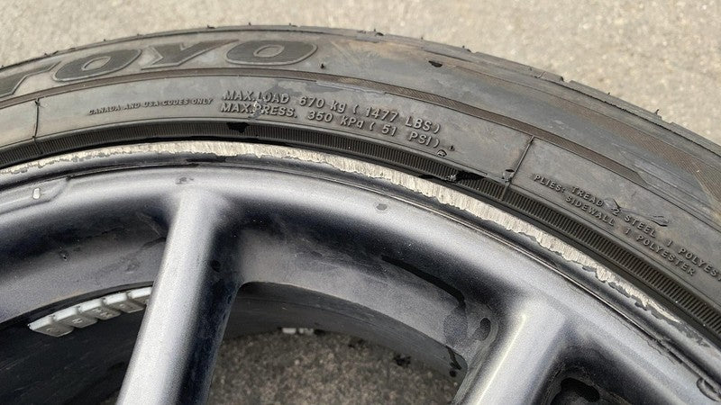104422100C ⭕ 2017-2020 Tesla Model 3 Wheel Rim 18x8.5J+40MM + Toyo Tire 235/45 1044221-00-C
