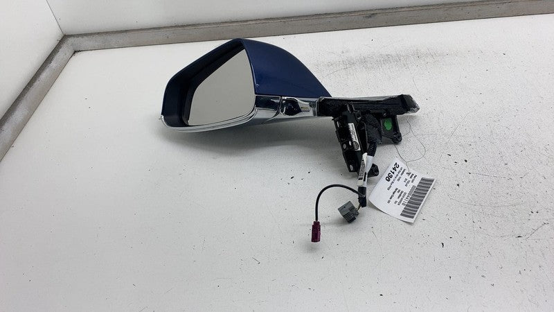 1041315-00-A 12-15 Model S Front Left Exterior Rear View Door Mirror Blue - PPSB 1041315-00-A