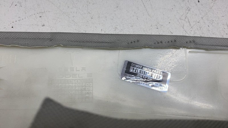 ⭕ 17-23 Model 3 M3 Rear Passenger Side Rail Trim Cover Panel Right 108