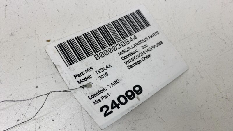 106566400A 2016-2020 Tesla Model X MX Rear Driver Side Power Liftgate Shock Strut Left LH