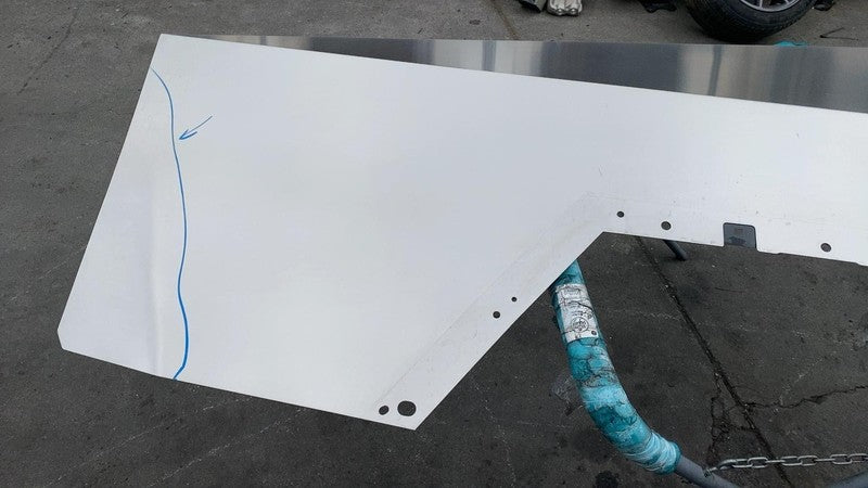 1928317-00-A ⭕ 24-25 Cybertruck Rear Passenger Right Quarter Panel Fender Sail 1928317-00-A