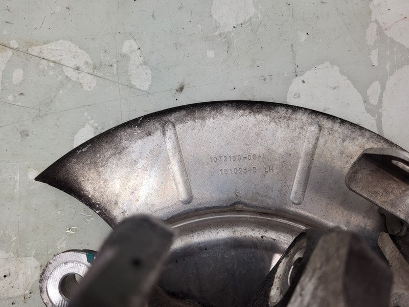 107216000A ⭕ 16-20 Model S Rear Left Suspension Spindle Knuckle w/ Dust Shield 1072160-00-A