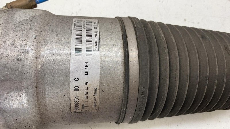 600635100C ⭕ 12-15 Model S MS Front Air Spring Module Shock Absorber Left RWD 6006351-00-C