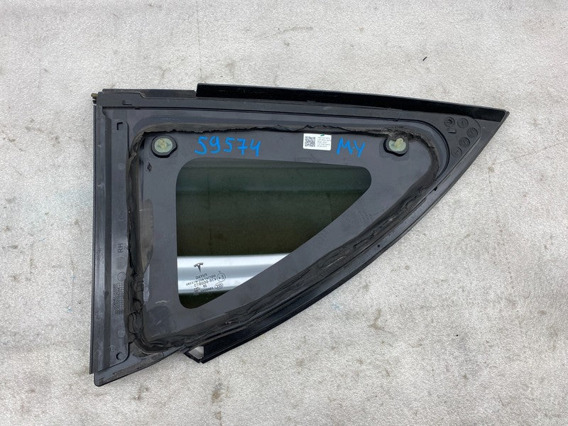 1495741 00 E ⭕ 2020-2022 Tesla Model Y Rear Side Quarter QTR Window Glass Right 1495741-00-E