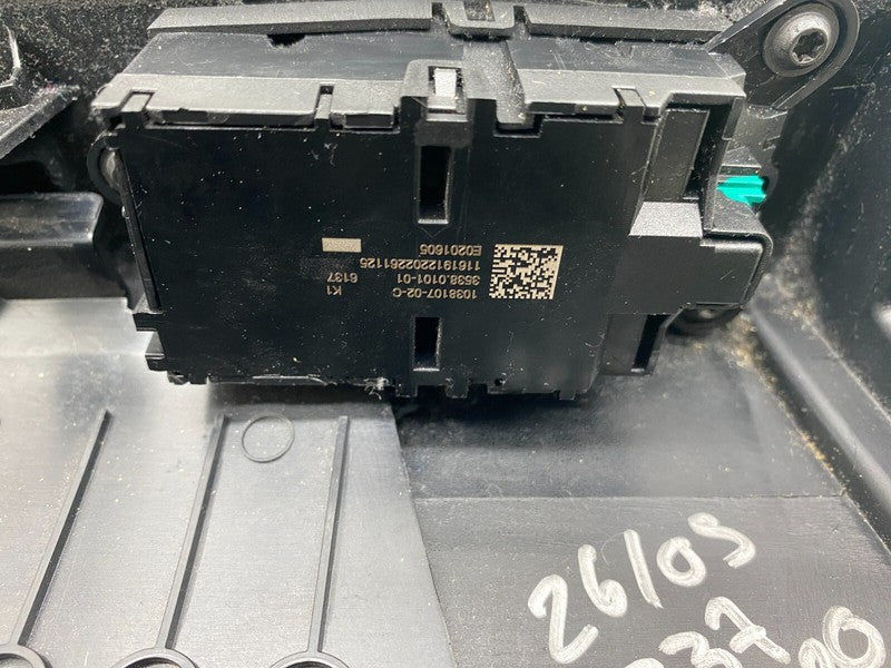 103595494D ⭕ 16-20 Model X Left & Right B-Pillar Upper Trim Cover 1035954-94-D/1035951-94-D