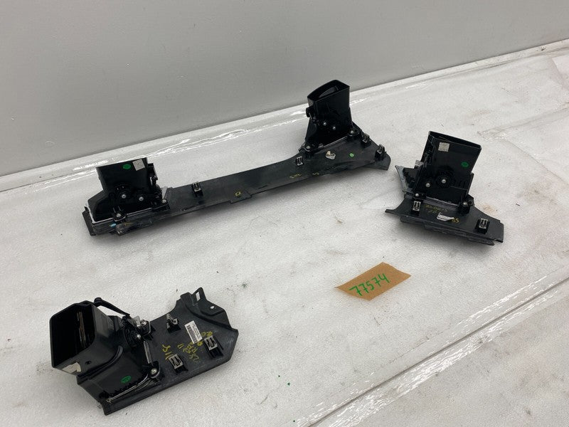 100451807F ⭕12-15 Model S SET of Dash A/C Air Vent Outlet Dashboard Trim Panel 1004518-07-F