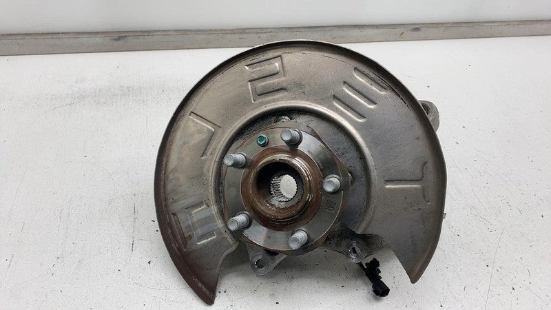 ⭕ 17-23 Model 3 Rear Right Spindle Knuckle Dust Shield + Wheel Hub 104