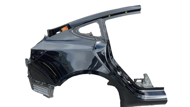 ⭕ 17-20 Tesla Model 3 Rear Right Quarter Panel Structural Frame Cut Black PBSB