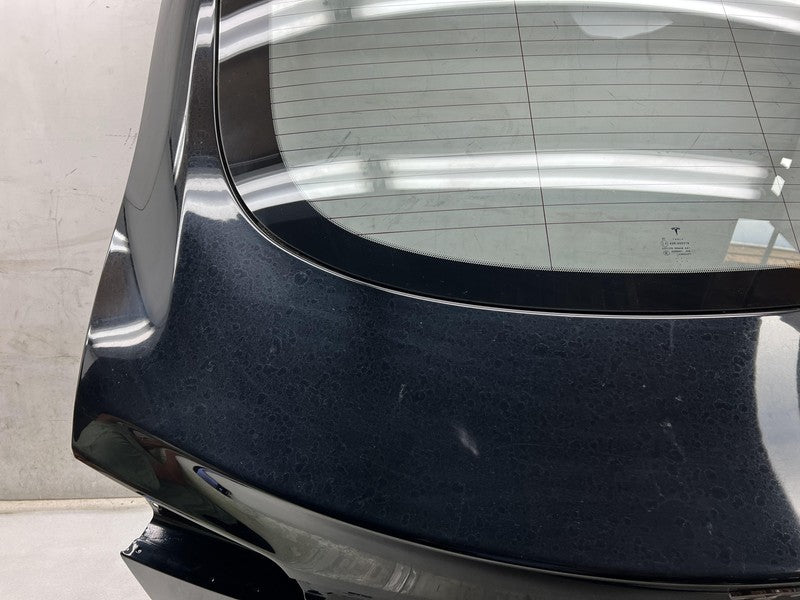 1002633-01-C ⭕ 12-15 Model S MS Liftgate Trunk Lid Tailgate Hatch Shell w/ Glass 1002633-01-C