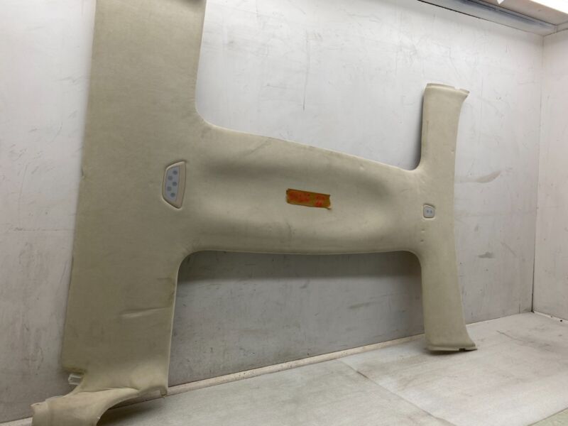 105392106H 2016-2020 Tesla Model X MX Overhead Roof Headliner Ceiling Cover Alcantara Cream