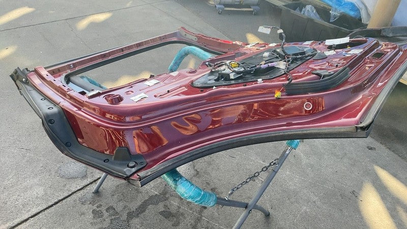 ⭕ 2016-2020 Tesla Model X Rear Driver Side Falcon Door Shell Panel Left Red PPSR