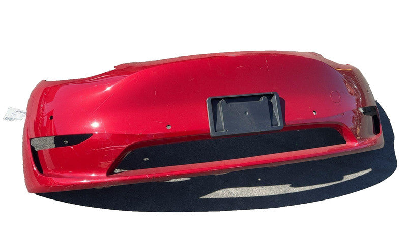 ⭕ 2020 2021 2022 Tesla Model Y Front Bumper Cover Red - PPMR