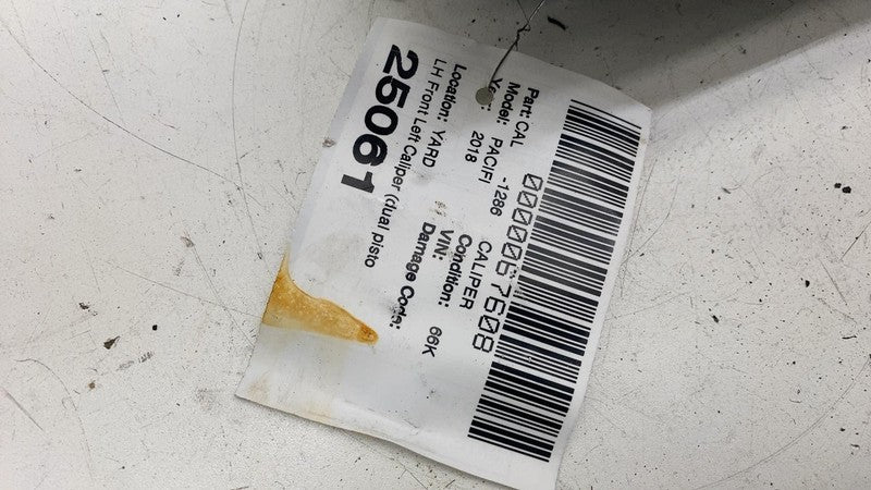 ⭕ 2017-2020 Chrysler Pacifica Front Driver Side Left Brake Caliper (Dual Piston)