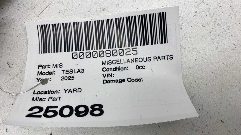 1857739N1D ⭕ 24-25 Tesla Model 3 Rear Right & Center 2nd Row Seat Belt Buckle 1857739-N1-D