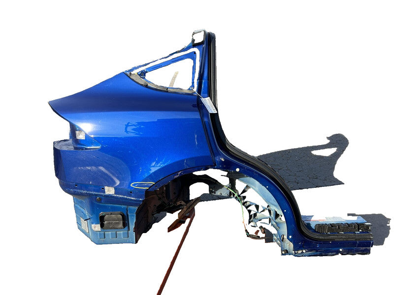 ⭕ 2016-2020 Tesla Model X MX Rear Passenger Right Quarter Panel Cutout Blue PPSB