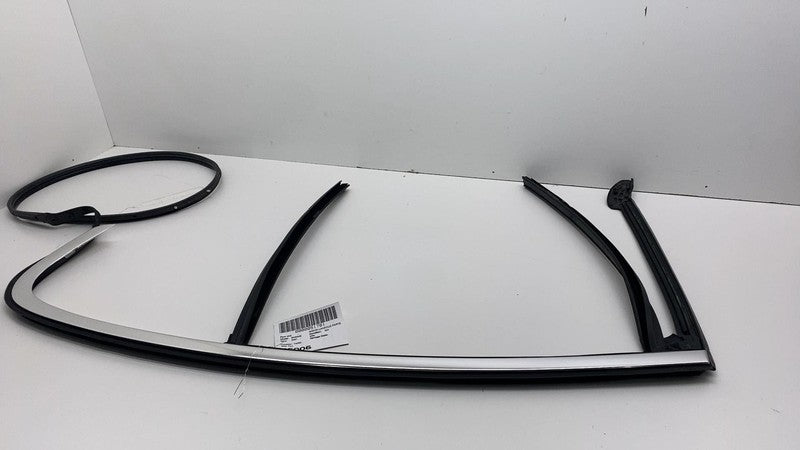 2018-2023 BMW 530e G30 Rear Weatherstrip Run Guide Channel w/ Molding Trim Assy