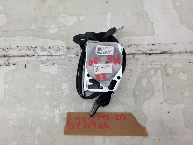 102313605D ⭕ 2016-2020 Tesla Model S Rear Right 2nd Row Seat Belt & Retractor 1023136-05-D