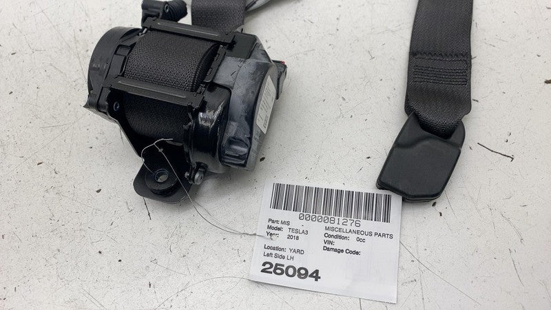 1081279-01-F ⭕ 2017-2023 Tesla Model 3 Front Right 1st Row Seat Belt & Retractor 1081279-01-F