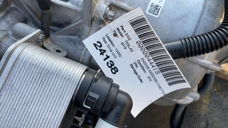 ⭕ 17-20 Tesla Model 3 M3 Rear Drive Unit Engine Electric Motor AWD 112