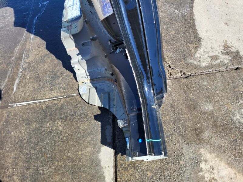 2012-2015 Tesla Model S Rear Left Quarter Body Side Panel Structural Cut Out LH