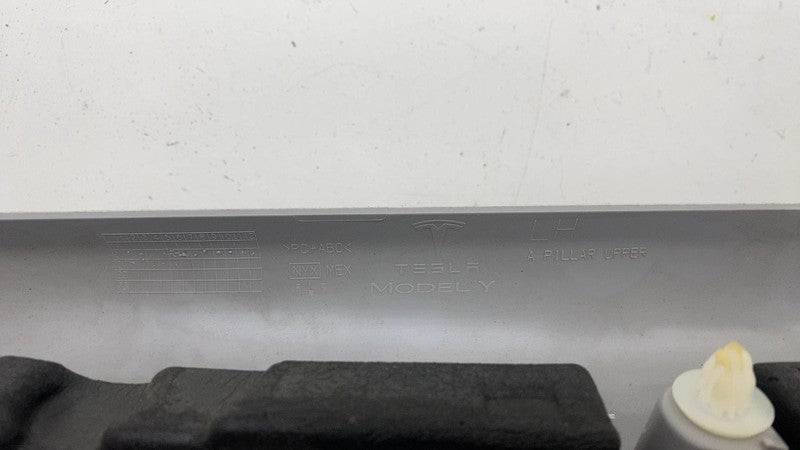 ⭕2020-2023 Tesla Model Y Front A-Pillar Upper Trim Cover Panel Left 14