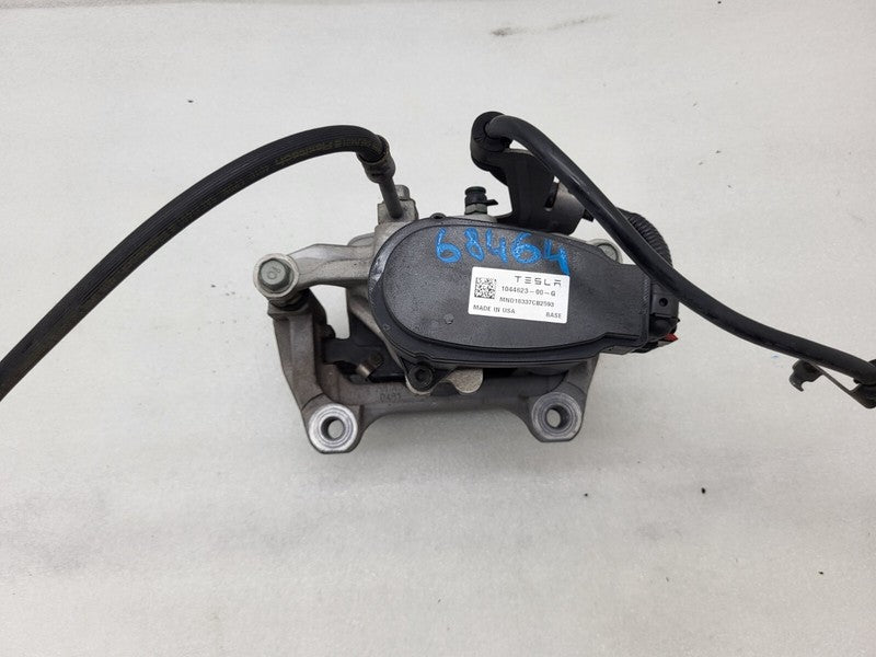 104462300G ⭕ 2017-2025 Tesla Model 3 Rear Left Caliper w/ Brake Line Hose BASE 1044623-00-G