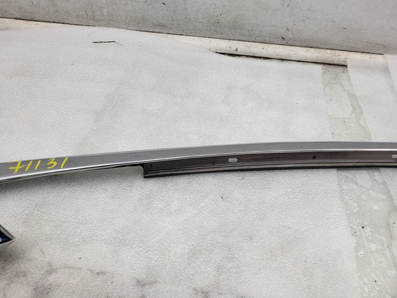 103212300E ⭕ 16-18 Model X Driver Side Door Chrome Upper Molding Bright Left 1032123-00-E